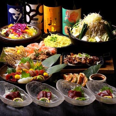 博多もつ鍋 馬肉 九州自慢 徳山店_店長オススメ!【3月より】極上花満開コースは6500円全11品になんとプレミアム飲み放題150分付き