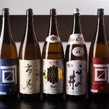 地元新潟のお酒など厳選仕入れの日本酒メニューも自慢