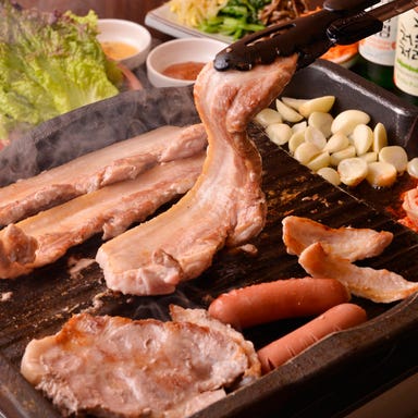 【韓国家庭料理・豚焼肉】 豚家  コースの画像