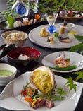 【和庵の懐石】四季折々の野菜や魚・肉料理・和菓子・抹茶まで。