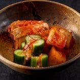 キムチ3種盛合せ/assortment of 3 kinds of kimchi