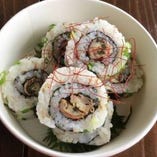 赤穂牡蠣のしぐれ煮ロール寿司【ただいまお休みです】