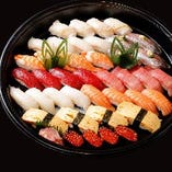 美味しい江戸前寿司を家庭でも楽しめるテイクアウト