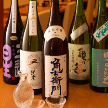 15種の日本酒には天ぷらをあてて