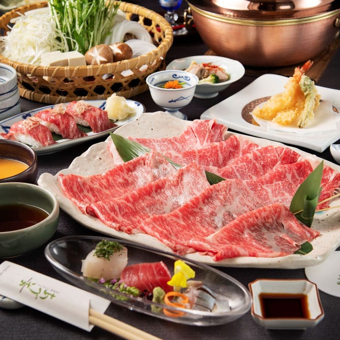 日本料理 あづま 白山総本店 白山 すき焼き ぐるなび