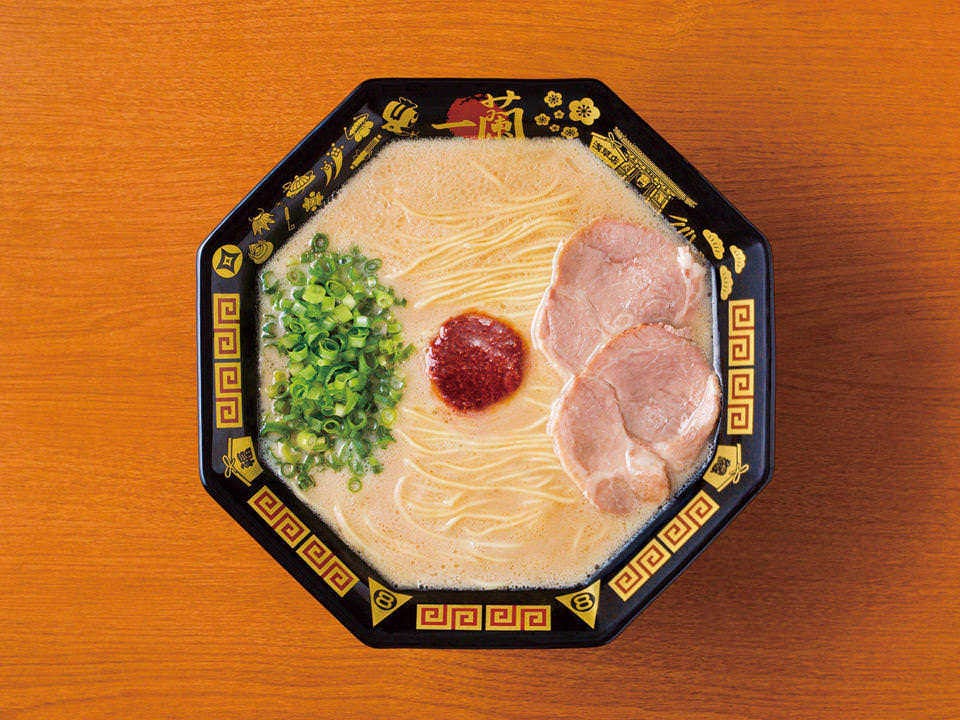 天然とんこつラーメン(八角どんぶり)｜ラーメン｜天然とんこつ