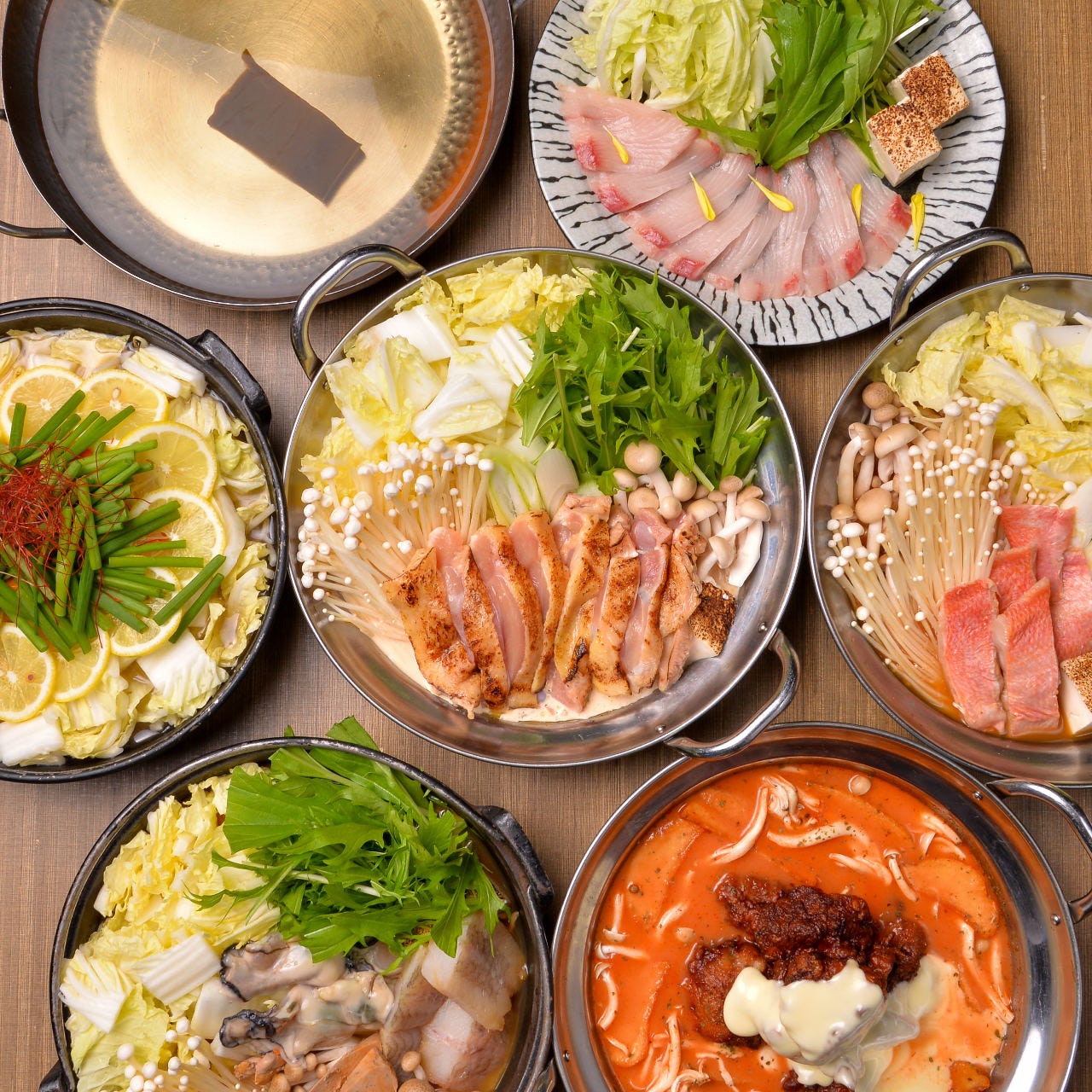 海鮮和食 個室居酒屋 くろ崎 新橋本店 メニュー 冬のお鍋 ぐるなび
