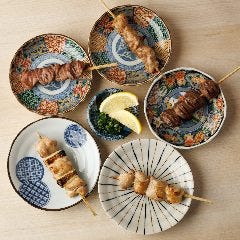 炭火で仕上げた当店自慢の焼き鳥◎