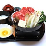 【平日ランチ】すき鍋定食