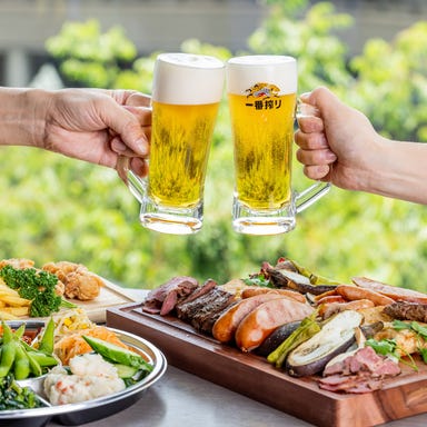 東京カルチャーカルチャー_★ぐるなび限定★旨味が溢れる肉汁!豪華BBQ肉宴と大満足飲み放題プラン 4,500円