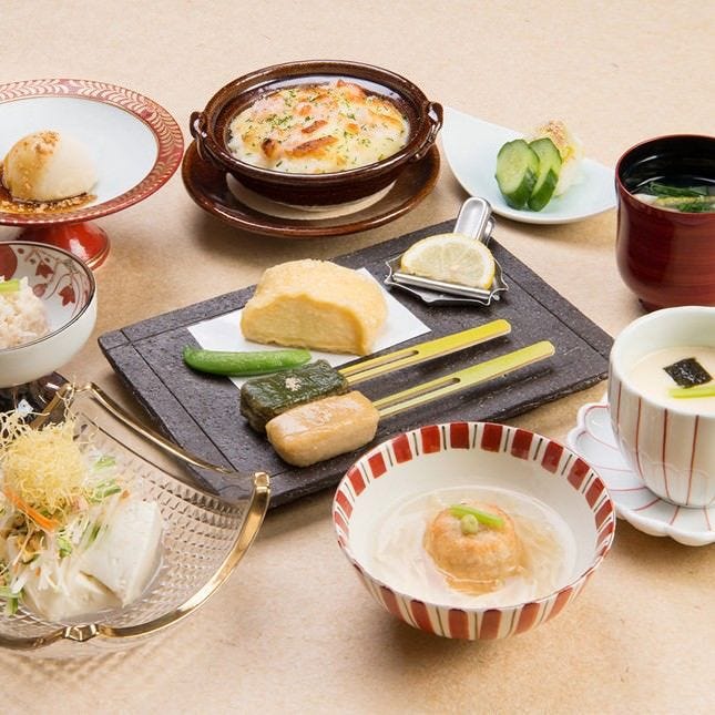 梅の花 水戸店 日本料理 湯葉と豆腐