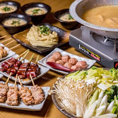 炭焼四季 鳥しるべ_【120分飲み放題生ビール付き】冬季限定!10時間炊いた鶏白湯スープの「水炊きコース」税込6,000