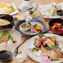 会食シーンにも最適な本格コース