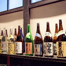 こだわりの日本酒・焼酎