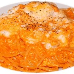 名物！ふわふわウニのトマトクリームパスタ