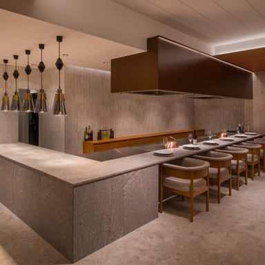 LA VIGNE DINING FUDO_鉄板カウンター席