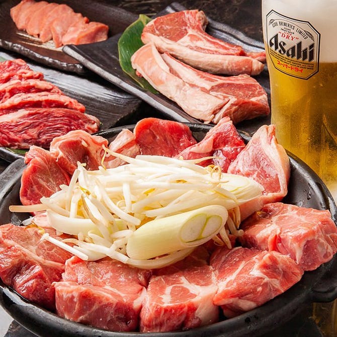 個室で食べ放題 ジンギスカン邸 ラム王 札幌すすきの ジンギスカン ぐるなび