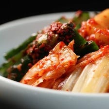 自家製の韓国料理