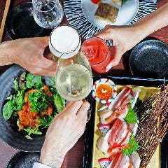 豊富なドリンクは、男女ともに喜んでいただける内容です。