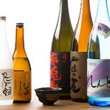 日本酒、焼酎は銘柄ボトルもご用意。