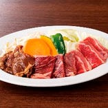 【昼】ばくよう亭ランチ　～ライス・焼き野菜・スープ付～
