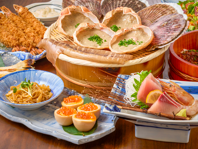 磯丸　セット売り テイクアウト】 磯丸水産 ｜ 磯丸焼きセット 4人前 2,800円