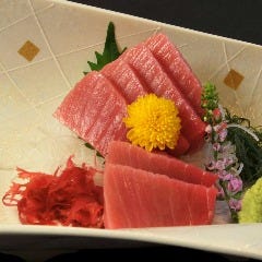 天然本鮪中トロ刺身