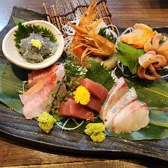 本日の鮮魚 5点盛り