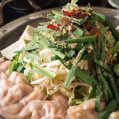 もつと野菜の旨味が染みたスープは〆のちゃんぽんとよく絡みます