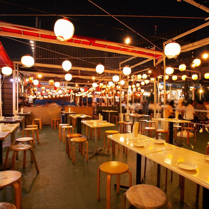 新宿bbqビアガーデン 天空ルーフトップ 新宿 ビアガーデン ぐるなび