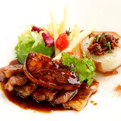 コスパＮＯ１！和牛と最上級フォアグラステーキ が￥１６８０