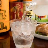 厳選焼酎･日本酒などお酒も豊富。