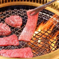 黒毛和牛とハラミのサービス焼肉ランチ