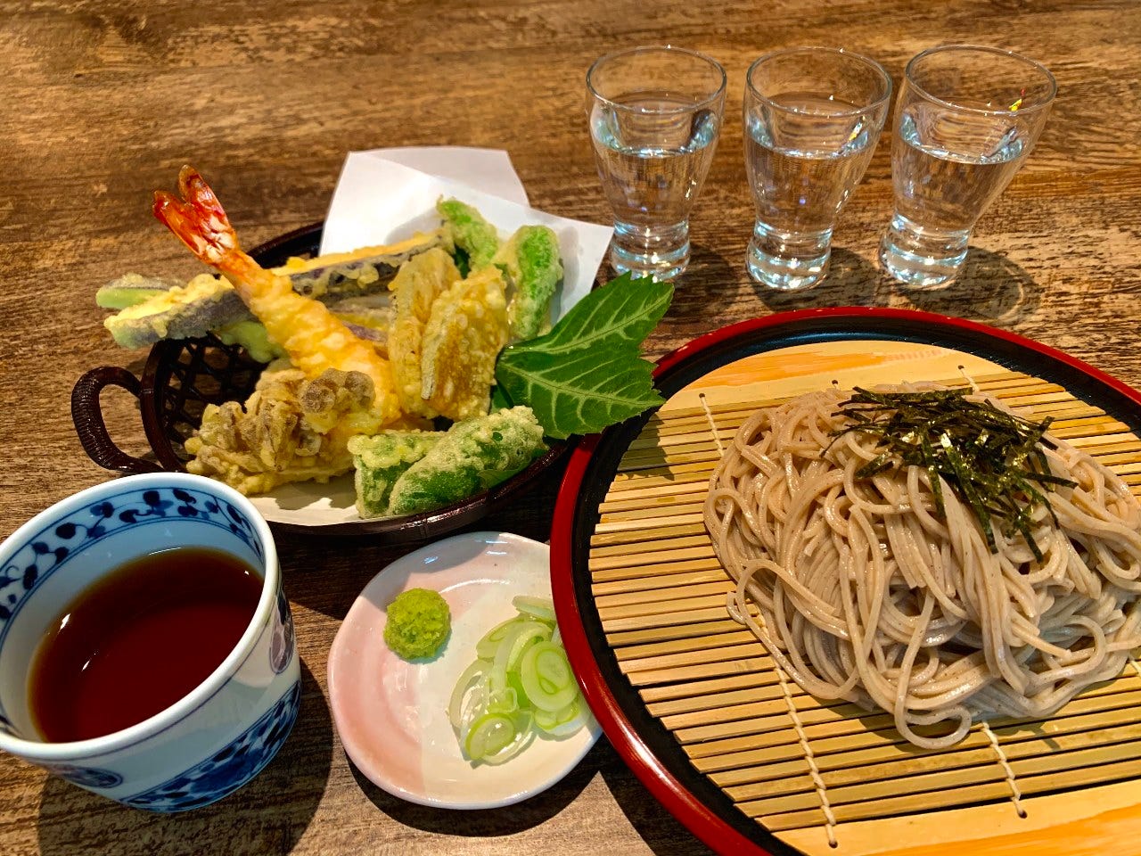 きき酒コース お好きな日本酒三種をお選びいただけます の詳細 そば居酒屋 天ぷら 十割そば 初音 仙台 居酒屋 ぐるなび