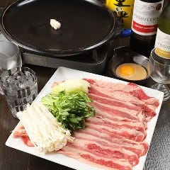 牛肉の焼きしゃぶ鍋セット ※野菜付き