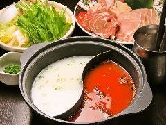 霧島豚と六白黒豚の銘柄豚食べ比べ