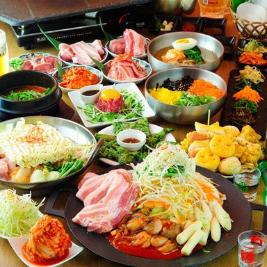 韓国料理×ミナリサムギョプサル専門店 チカチキン 梅田店 コースの画像