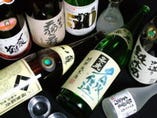 日本酒も多彩なラインナップ！