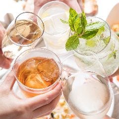 アルコールも種類豊富にご用意！飲み放題は最大75種まで♪