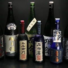 静岡産を中心とした日本酒を50種以上ご用意しております!