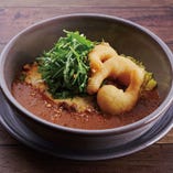 OVEN BAKED ORIENTAL CURRY with FRIED SHRIMP