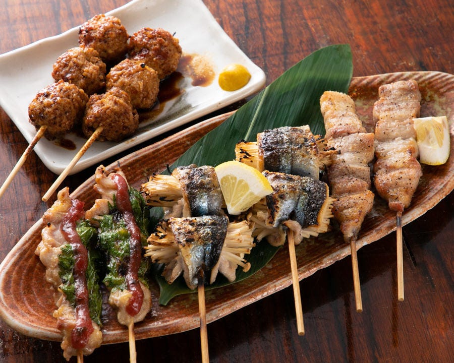 隠れ家個室 × 炭火串焼厨房 くふ楽 西船橋店 メニュー：こだわりの串焼 楽天ぐるなび