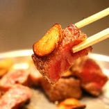 にんにくとお肉の相性は抜群です