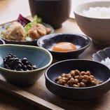 ２種類の納豆が楽しめる一度で２度おいしい茨城納豆御膳