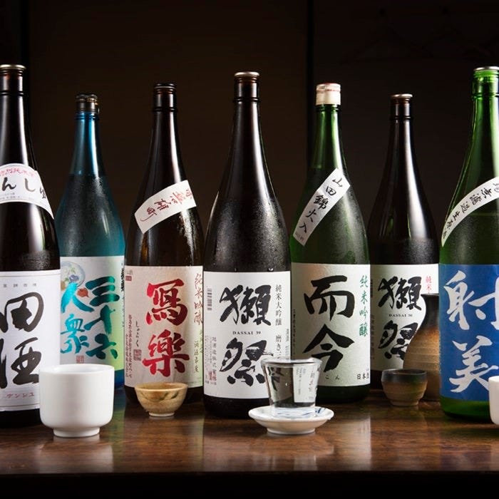季節の厳選日本酒50種