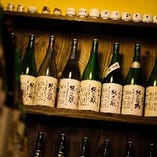 選りすぐりの日本酒を150種類常備しています
