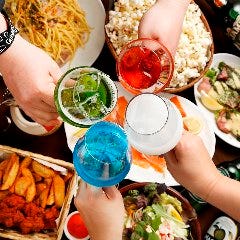 料理やデザートが選べる飲み放題付女子会コース4,000円(税抜)