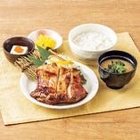 鶏モモ西京焼き定食