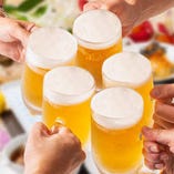 女性に人気！飲み放題メニューにノンアルコールビールと果実酒の追加もできます♪