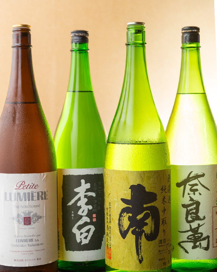 厳選日本酒をご堪能ください！